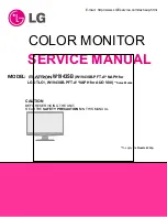 LG W1943SB Service Manual предпросмотр