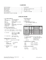 Preview for 2 page of LG W1946S Service Manual