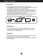 Предварительный просмотр 4 страницы LG W1953TE User Manual