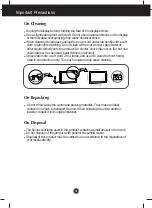 Preview for 5 page of LG W1954SE User Manual