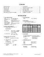 Preview for 2 page of LG W2243C Service Manual