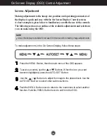 Preview for 11 page of LG W2753V-PF -  - 27" LCD Monitor User Manual