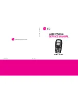 Предварительный просмотр 1 страницы LG W3000 Service Manual