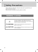 Preview for 4 page of LG WAD34UA2R Owner'S Manual