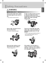 Предварительный просмотр 9 страницы LG WAD34UA2R Owner'S Manual