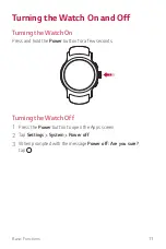 Preview for 18 page of LG Watch Sport LG-W280A User Manual