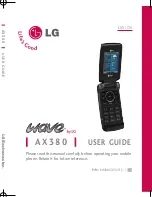 LG Wave User Manual предпросмотр