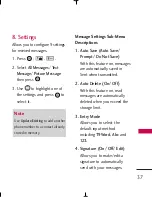 Предварительный просмотр 39 страницы LG Wave User Manual