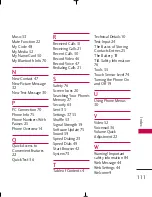 Предварительный просмотр 113 страницы LG Wave User Manual