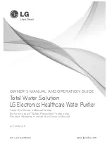 Предварительный просмотр 1 страницы LG WCD74GJ1P Owner'S Manual