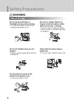 Предварительный просмотр 8 страницы LG WCD74GJ1P Owner'S Manual