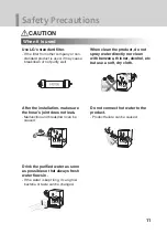 Предварительный просмотр 11 страницы LG WCD74GJ1P Owner'S Manual