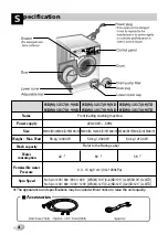 Preview for 5 page of LG WD-10170ND Owner'S Manual