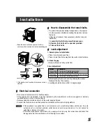 Preview for 5 page of LG WD-1021WFH Owner'S Manual