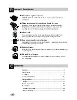 Preview for 3 page of LG WD-1036(0-9)TDK Series Owner'S Manual