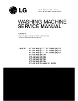 LG WD-103605TD Service Manual preview