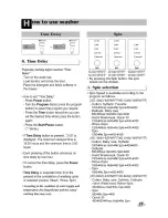 Preview for 17 page of LG WD-1048(0~9)SP/NP/TP Owner'S Manual