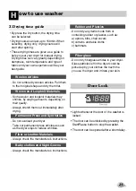 Preview for 21 page of LG WD-12320RD Owner'S Manual