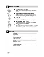 Preview for 2 page of LG WD-1238C Owner'S Manual