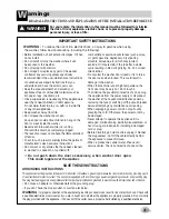 Предварительный просмотр 4 страницы LG WD-12440 Owner'S Manual