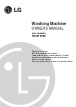 Preview for 2 page of LG WD-12509RD Owner'S Manual