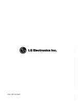 Preview for 1 page of LG WD-1255RD Owner'S Manual