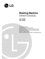 Preview for 2 page of LG WD-1255RD Owner'S Manual