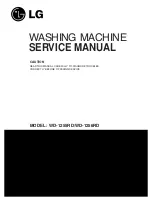 LG WD-1255RD Service Manual предпросмотр