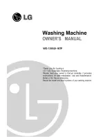 LG WD-12650TP Series Owner'S Manual preview