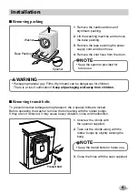 Предварительный просмотр 9 страницы LG WD-14A9RD Owner'S Manual