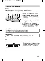 Предварительный просмотр 25 страницы LG WD-D17D6 Owner'S Manual