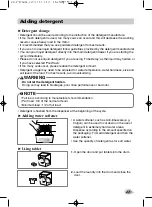 Предварительный просмотр 27 страницы LG WD-D17D6 Owner'S Manual