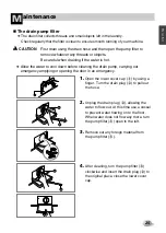 Предварительный просмотр 25 страницы LG WD-E1212TD Owner'S Manual