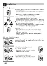 Предварительный просмотр 12 страницы LG WD-ND13WM Owner'S Manual