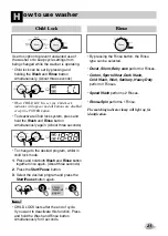 Предварительный просмотр 21 страницы LG WD-ND13WM Owner'S Manual