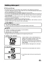 Preview for 27 page of LG WD14060D6 Owner'S Manual