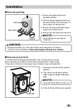 Preview for 9 page of LG WD14130RD6 Owner'S Manual