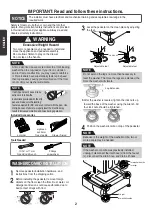 Preview for 2 page of LG WDP4K Installation Instructions Manual