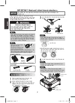 Preview for 2 page of LG WDP5K Installation Instructions Manual