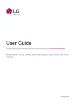 LG webOS TV User Manual preview