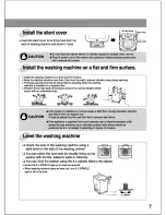 Preview for 7 page of LG WF-452C Owner'S Manual