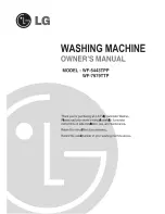 Preview for 1 page of LG WF-5443TPP Owner'S Manual