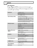 Preview for 3 page of LG WF-650 Owner'S Manual