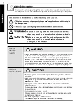 Preview for 4 page of LG WF-D120V Owner'S Manual