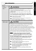 Preview for 5 page of LG WF-D120V Owner'S Manual