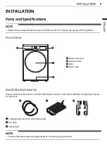 Предварительный просмотр 9 страницы LG WF-DT90VW Owner'S Manual