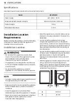 Предварительный просмотр 10 страницы LG WF-DT90VW Owner'S Manual