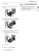 Предварительный просмотр 27 страницы LG WF-DT90VW Owner'S Manual