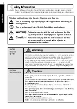 Preview for 4 page of LG WF-H140GS Owner'S Manual