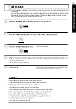 Preview for 21 page of LG WF-H140GS Owner'S Manual